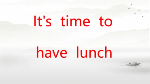Unit 2 What time is it? Part A  Let's  learn 课件(共6