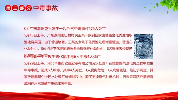 安全事故案例分析安全生产警示教育PPT课件