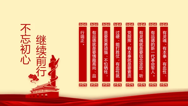 红色党建党支部年终述职报告工作计划动态PPT模板