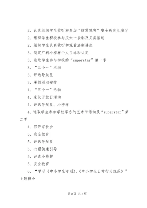 班主任工作计划 (6).docx
