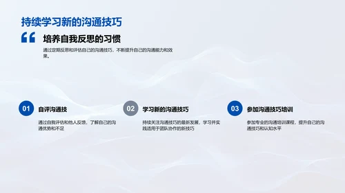 管理沟通效能PPT模板
