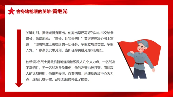 历史英雄人物的故事爱国主义教育通用PPT模板