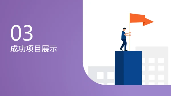 紫色年终工作业绩总结汇报通用PPT模板
