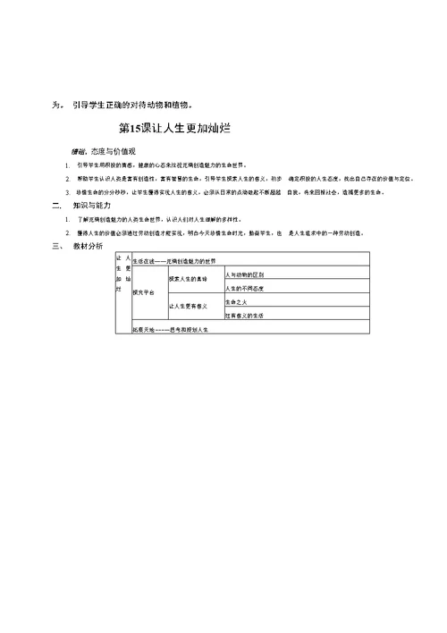 苏人版《思想品德》七年级下册教案