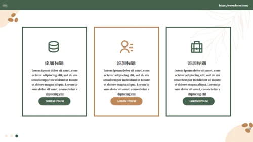 咖啡馆项目计划书通用PPT模板