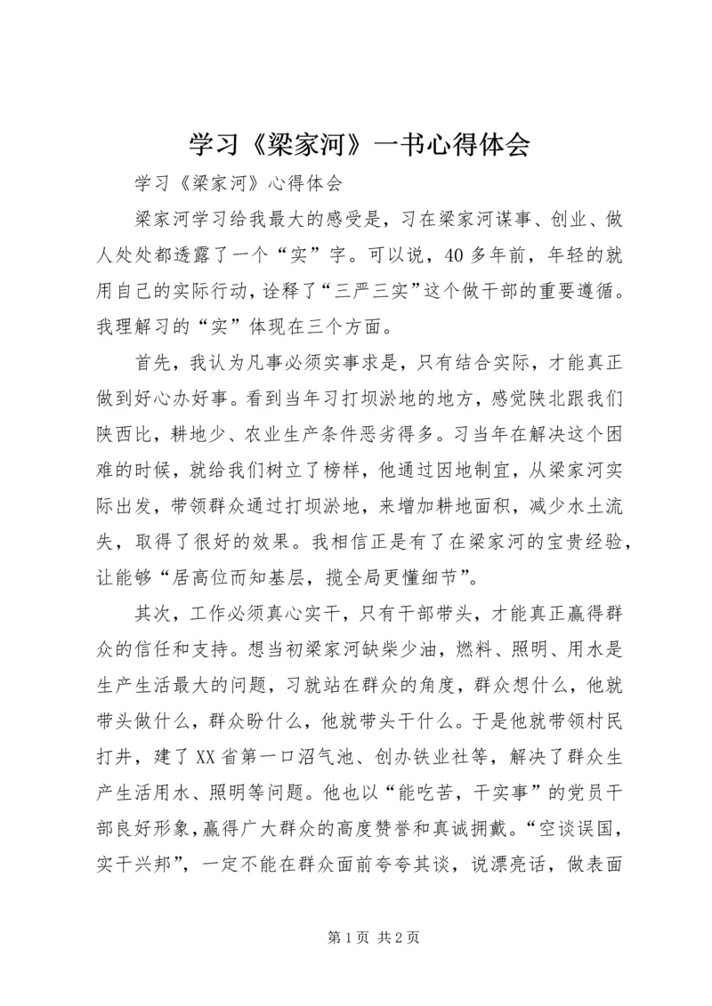 学习《梁家河》一书心得体会 (4).docx