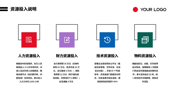 彩色创意几何工作汇报PPT模板