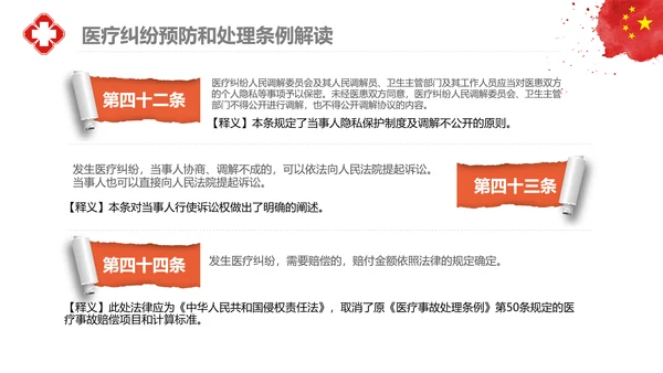 医疗纠纷预防和处理条例学习解读医生PPT