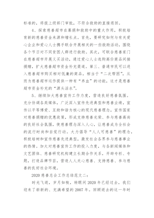 2022慈善总会工作总结_慈善总会年终总结范文_1.docx