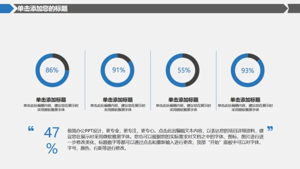 简约商务风互联网信息安全报告通用PPT模板
