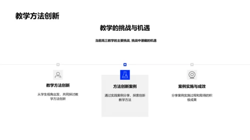 高三教学新视角PPT模板