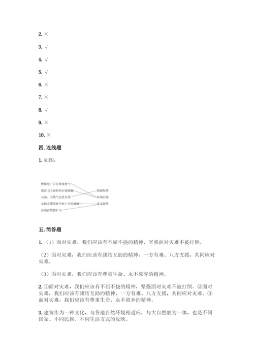 部编版六年级下册道德与法治期中测试卷(A卷)word版.docx