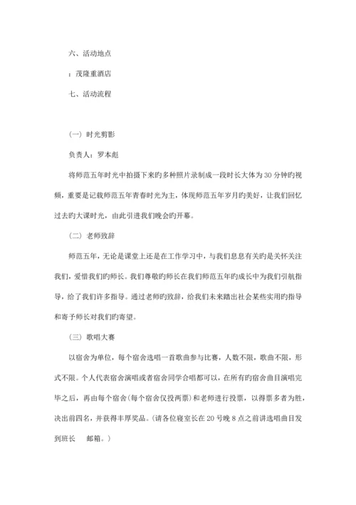 毕业酒会策划方案.docx