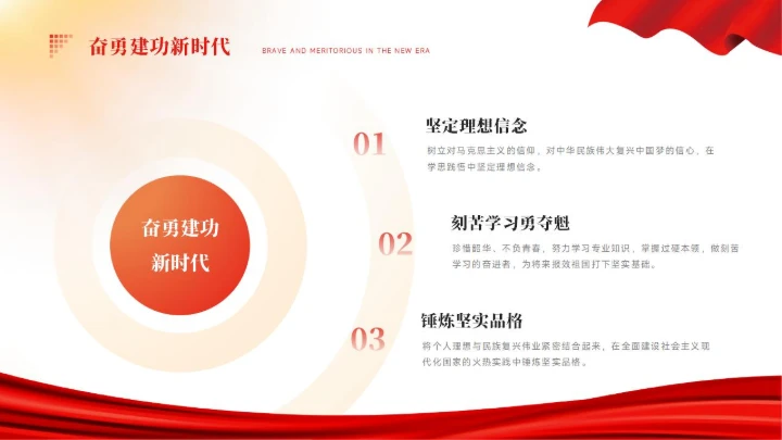 党政红色团课PPT