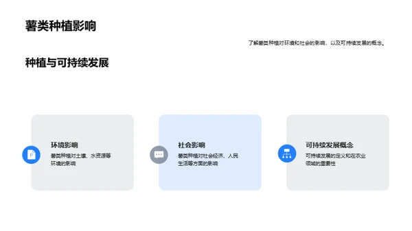 绿色薯种：环保农业