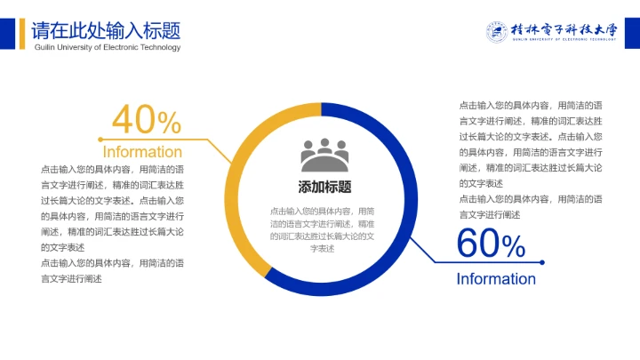 桂电电子科技大学专属学术汇报毕业答辩教学课件通用PPT模板