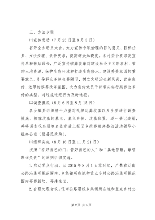 集中治理农村坟墓乱葬工作实施方案.docx