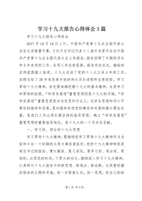 学习十九大报告心得体会3篇 (6).docx