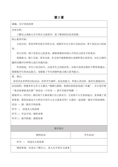 第四单元第二课时名字里的故事 (1)