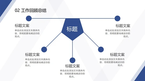 蓝色大气商务汇报PPT模板