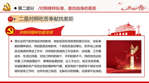 学习榜样精神坚守初心使命榜样微党课党政党建支部团委学习模板