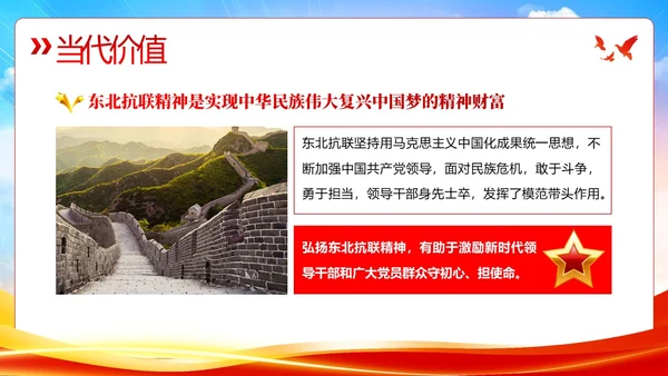 东北抗联精神PPT课件