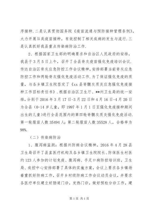 [20XX年县疾控中心主任述职述廉报告]述职述廉报告.docx