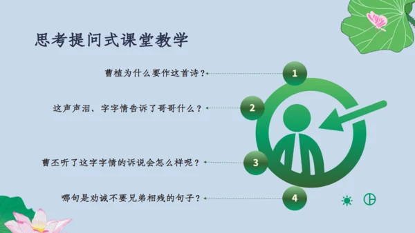 人教版六年级《七步诗》通用PPT课件