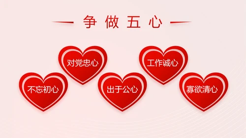 简约红色党支部党建述职报告动态PPT