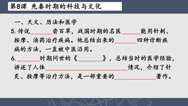 2024--2025学年七年级历史上册期中复习课件（1--11课   89张PPT）