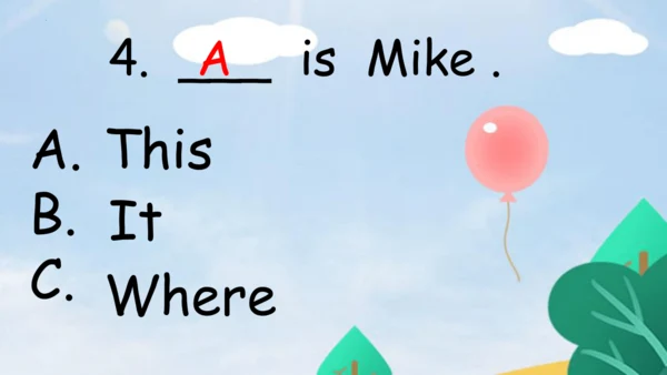 Unit3 Weather PartB Let’s learn & Let’s play 课件（共5