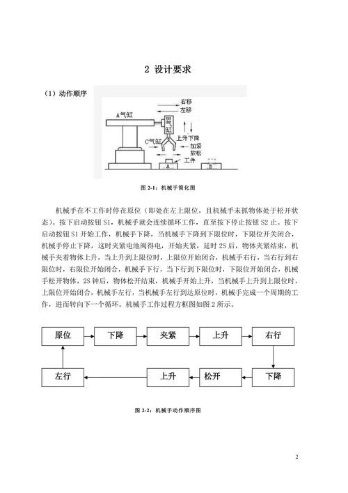 基于单片机控制的三自由度机械手
