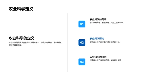 探索农业科学奥秘