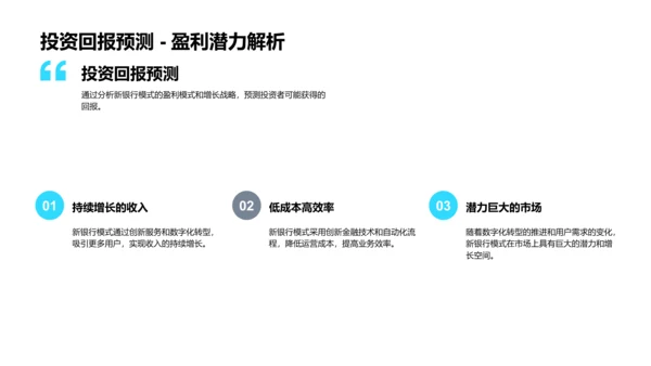 新银行模式解析PPT模板