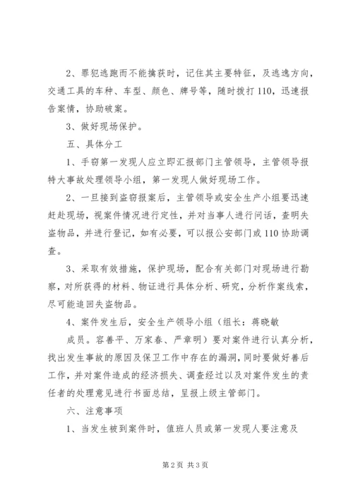 防盗窃工作应急预案.docx