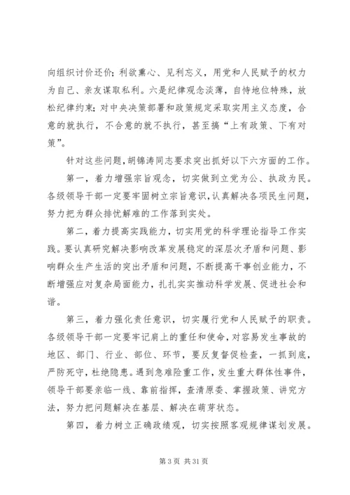 传达纪委全会精神提纲.docx