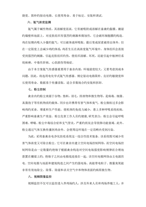 畜牧业智能养殖系统解决专题方案.docx