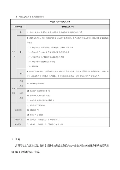 业务外包流程及注意事项