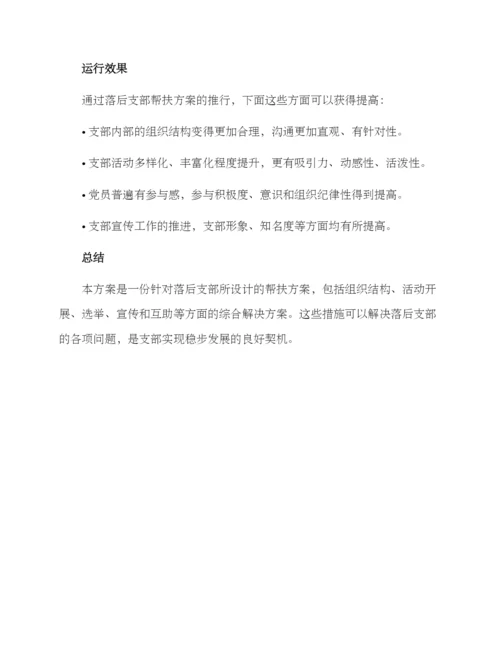 落后支部帮扶方案.docx