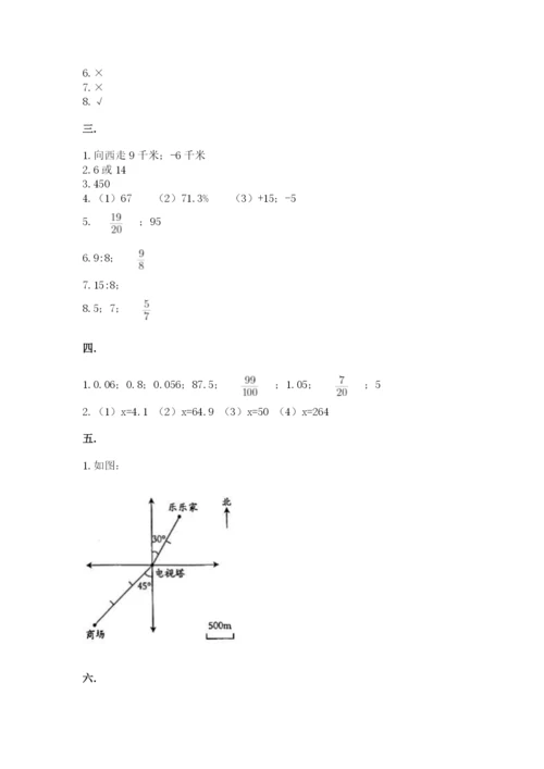 北京版数学小升初模拟试卷（典优）.docx