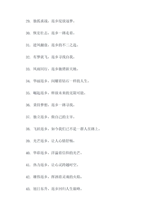 摩托车返乡2018标语