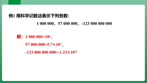 1.5.2 科学记数法 课件 (共24张PPT)【2023秋人教七上数学高效实用备课】