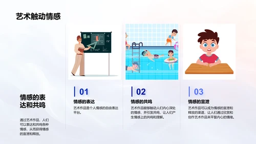 艺术润物生活PPT模板