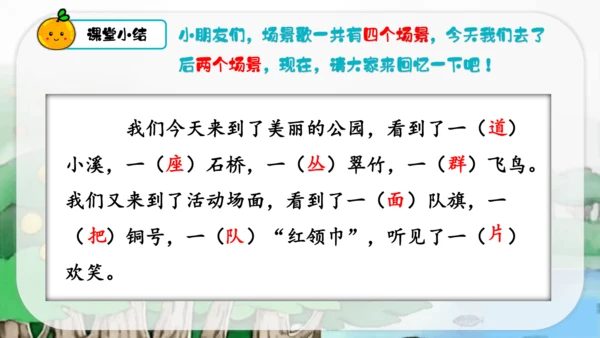 识字1 场景歌 第2课时   课件
