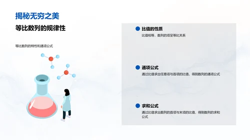 数列性质及应用教学PPT模板