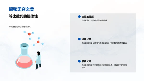 数列性质及应用教学PPT模板