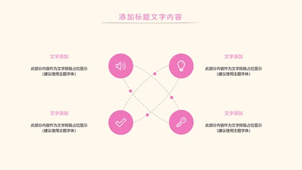 粉红唯美关爱女性健康女性乳腺PPT模板