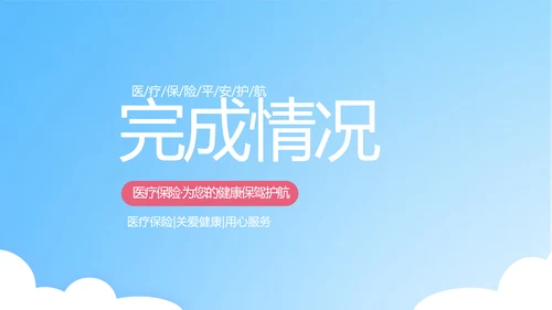 保险医疗工作总结汇报计划动态PPT