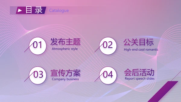 公司企业新品发布会活动策划动态PPT