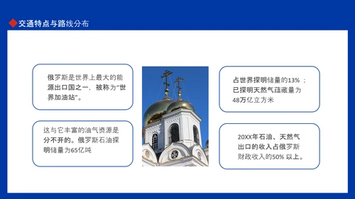 俄罗斯风土人情介绍俄罗斯介绍PPT模板